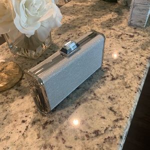 Beautiful Silver Evening Clutch